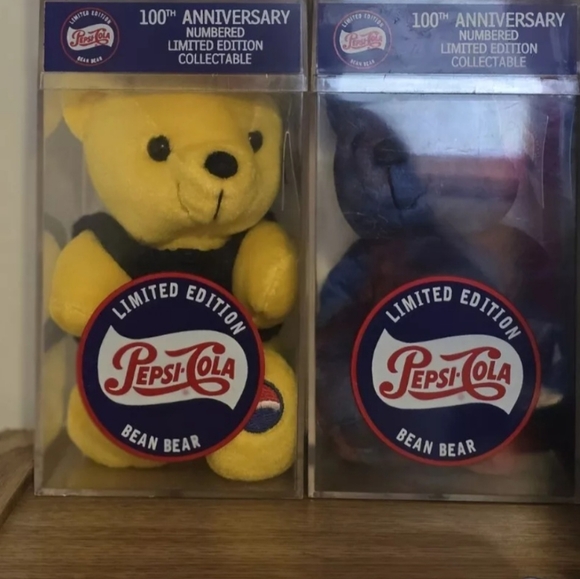 Pepsi 100th Anniversary Limited Edition Bear Collectible (Set of 4) - Picture 2 of 2